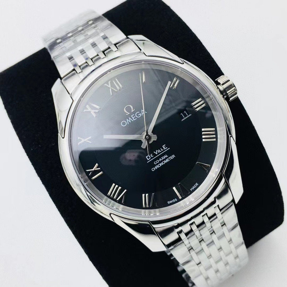 VARELLO CLASSIC HOUR VISION CO-AXIAL STAINLESS STEEL BLUE DIAL
