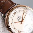 VARELLO CLASSIC PRESTIGE 36MM ROSE GOLD CASE WHITE DIAL