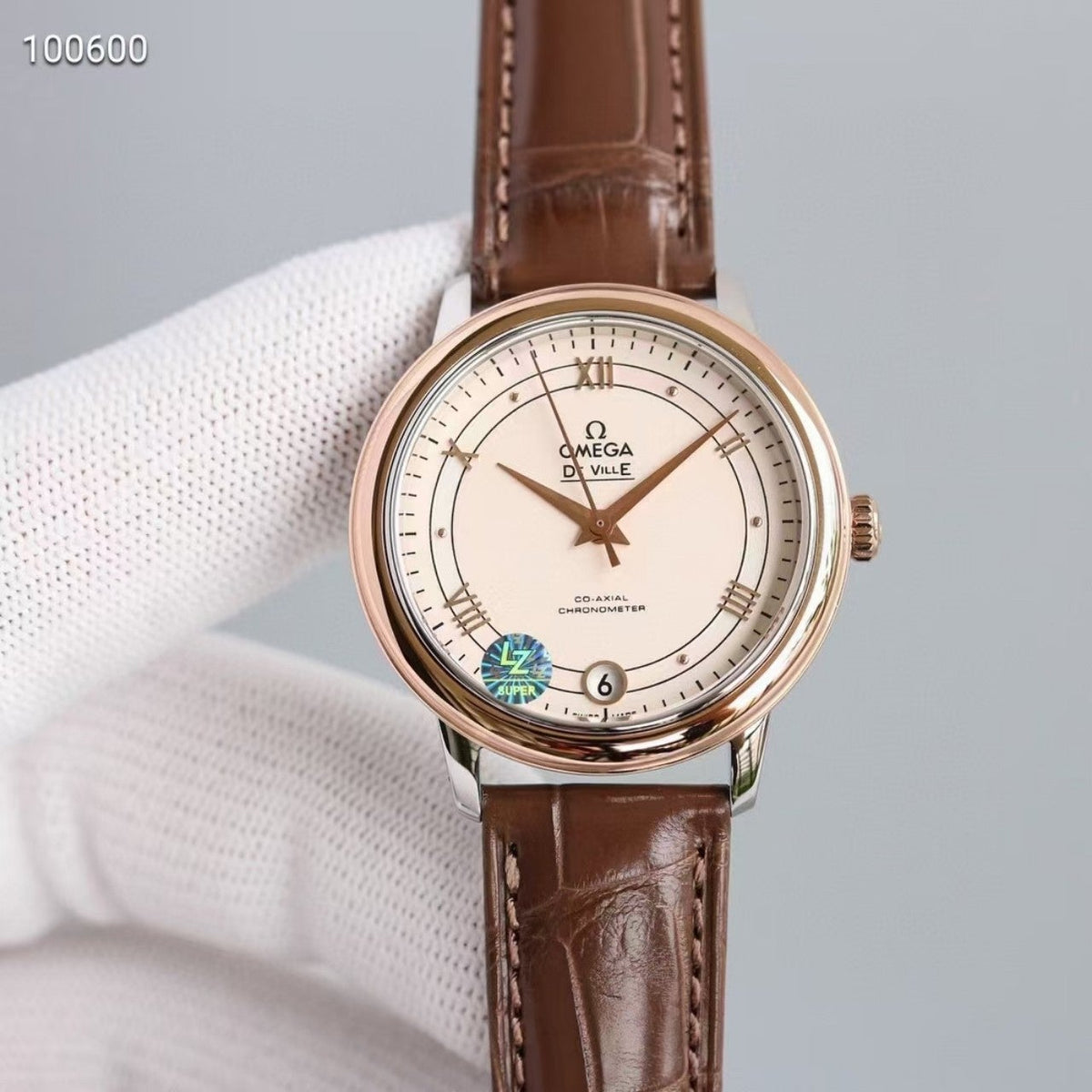 VARELLO CLASSIC PRESTIGE 36MM ROSE GOLD CASE WHITE DIAL