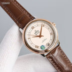 VARELLO CLASSIC PRESTIGE 36MM ROSE GOLD CASE WHITE DIAL