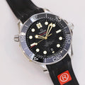 VARELLO CLASSIC DIVER 300 CERAMIC BEZEL STAINLESS STEEL BLACK DIAL