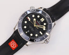 VARELLO CLASSIC DIVER 300 CERAMIC BEZEL STAINLESS STEEL BLACK DIAL