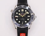 VARELLO CLASSIC DIVER 300 CERAMIC BEZEL STAINLESS STEEL BLACK DIAL