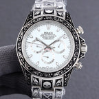 CLASSIC 40MM HAND-ENGRAVED WATCH