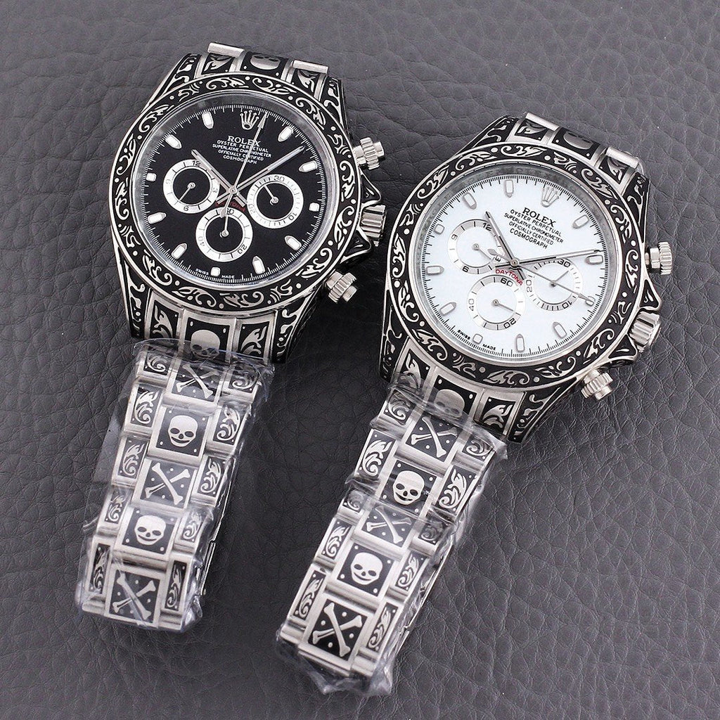 CLASSIC 40MM HAND-ENGRAVED WATCH