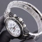 CLASSIC 40MM HAND-ENGRAVED WATCH