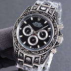 CLASSIC 40MM HAND-ENGRAVED WATCH
