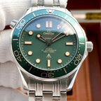 VARELLO CLASSIC DIVER 300M STAINLESS STEEL KHAKI DIAL WATCH