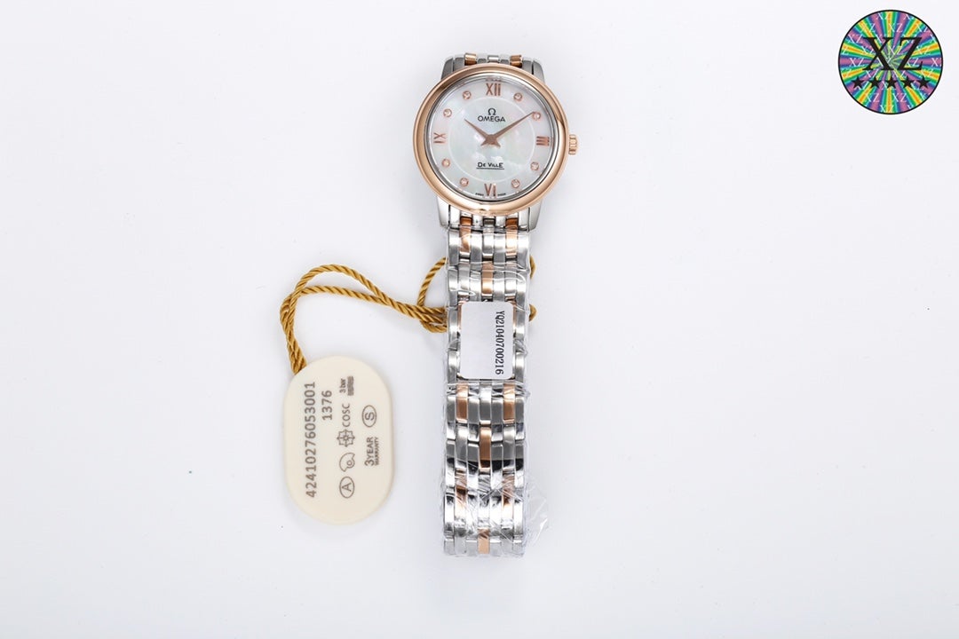 VARELLO CLASSIC PRESTIGE 27MM QUARTZ STAINLESS STEEL WHITE DIAL