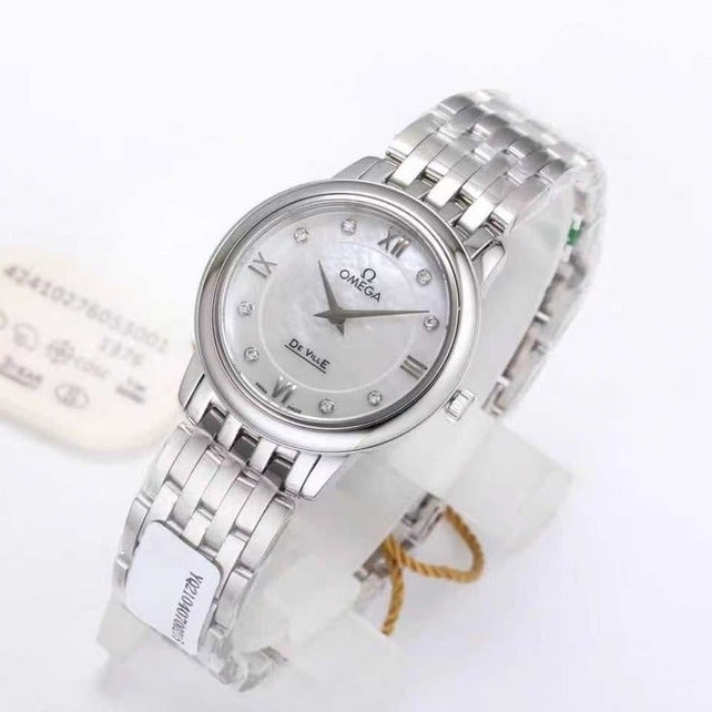 VARELLO CLASSIC PRESTIGE 27MM QUARTZ STAINLESS STEEL WHITE DIAL
