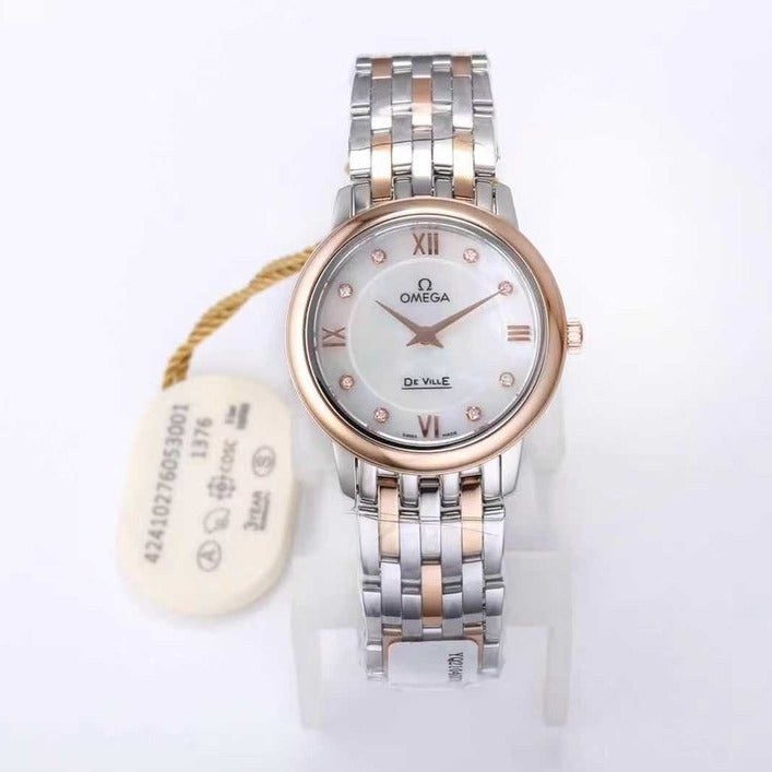 VARELLO CLASSIC PRESTIGE 27MM QUARTZ STAINLESS STEEL WHITE DIAL