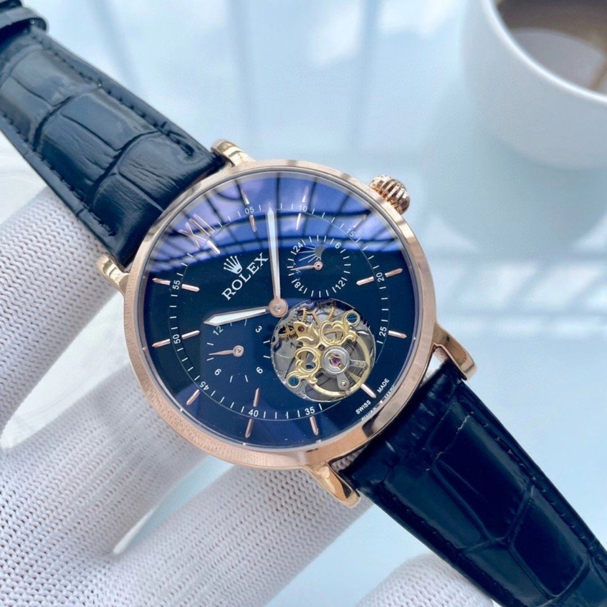 CLASSIC DUAL-TIME MOONPHASE TOURBILLON WATCH
