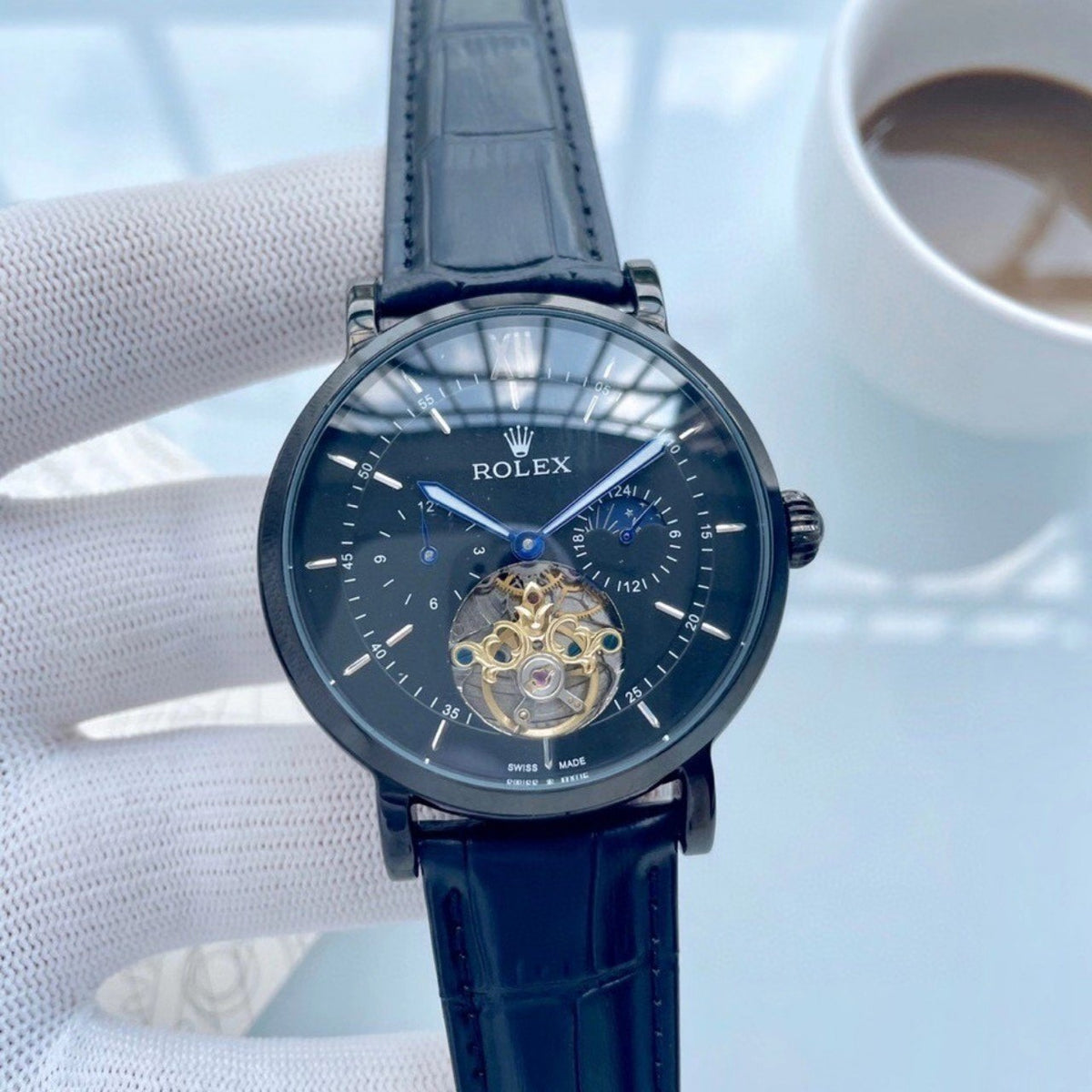CLASSIC DUAL-TIME MOONPHASE TOURBILLON WATCH