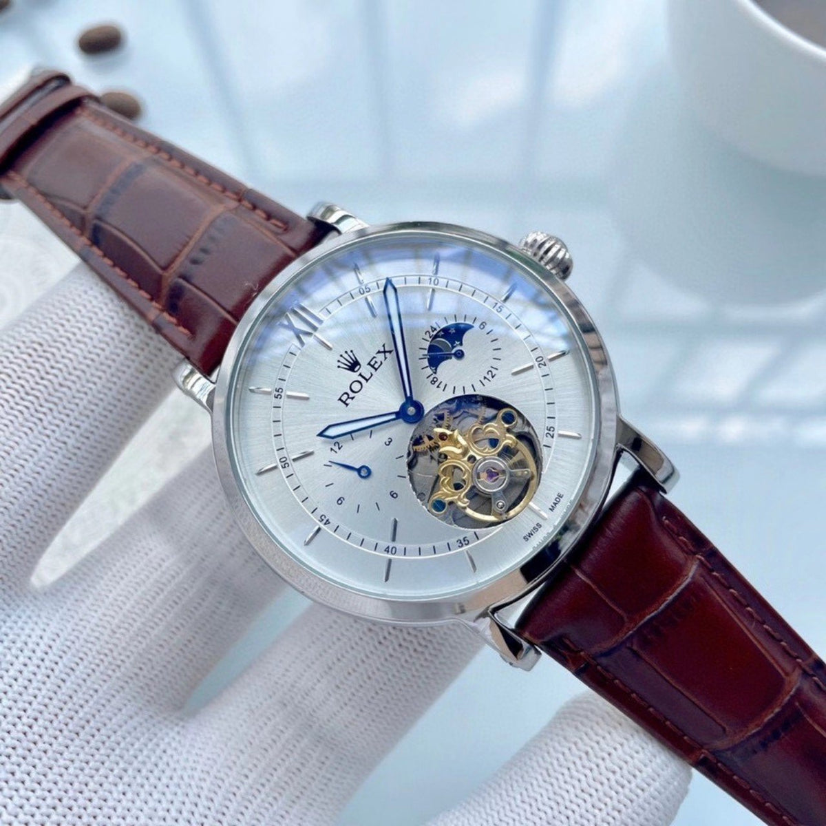 CLASSIC DUAL-TIME MOONPHASE TOURBILLON WATCH