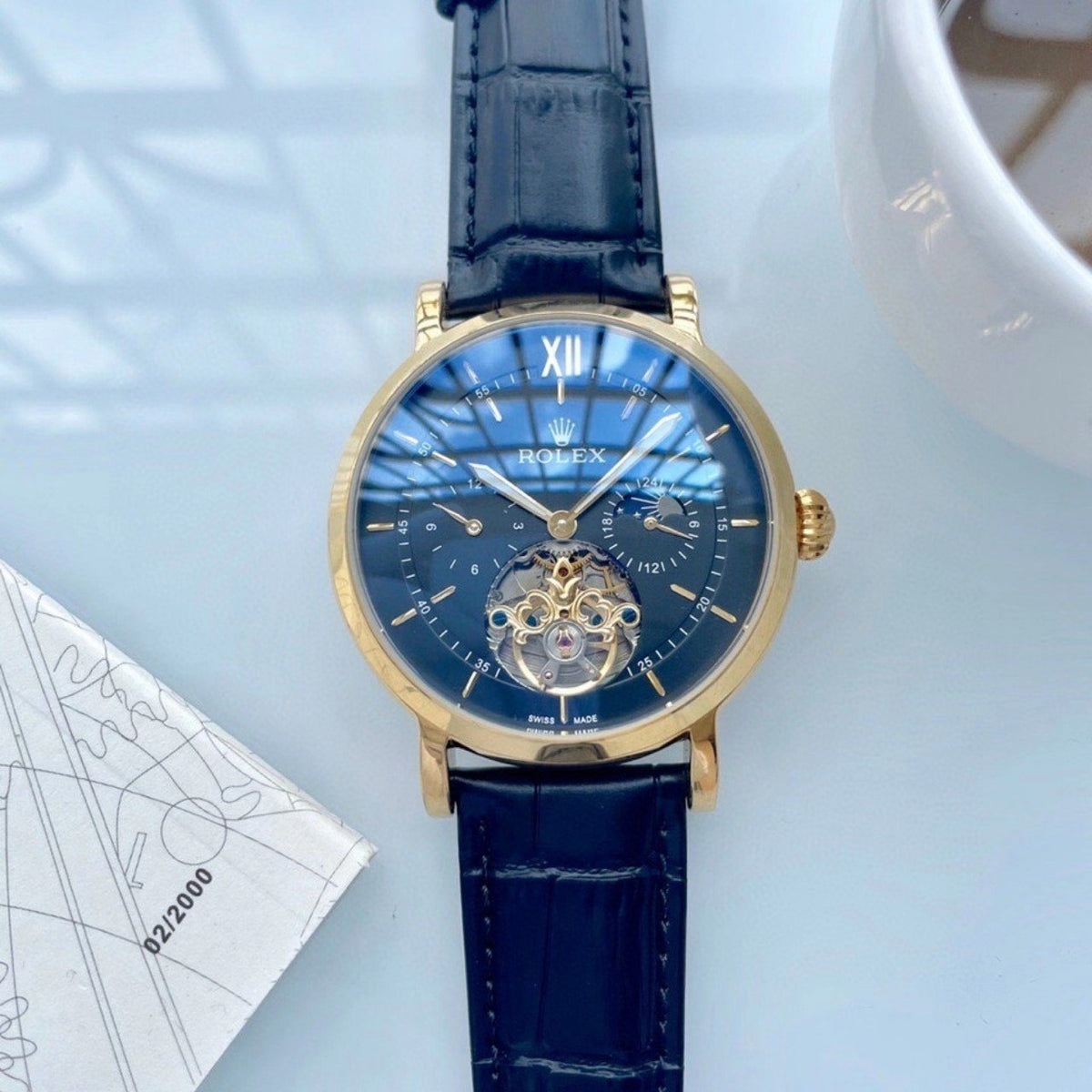 CLASSIC DUAL-TIME MOONPHASE TOURBILLON WATCH