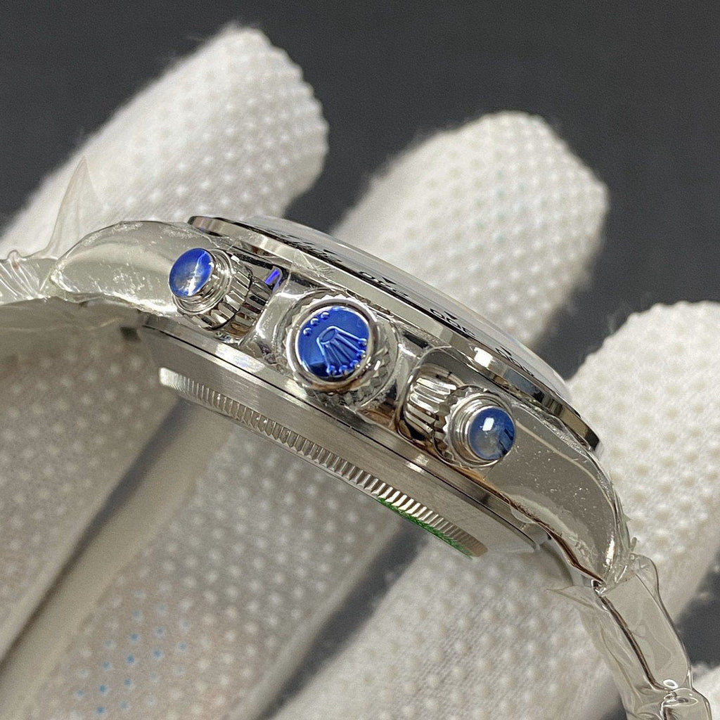 CLASSIC STAINLESS STEEL MOP DIAL DIAMOND NUMERAL WATCH