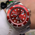 CLASSIC 40MM RED DIAL DIVE WATCH