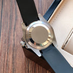 CLASSIC DATE 40MM CERAMIC BEZEL RUBBER STRAP DIVE WATCH