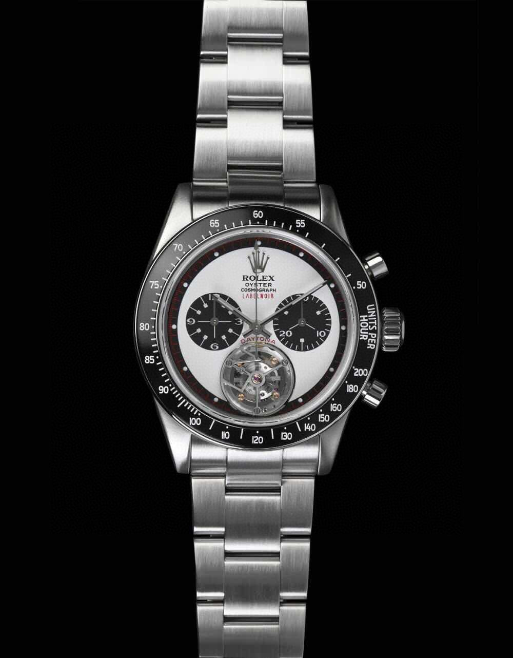 CLASSIC BLACK CERAMIC TOURBILLON WATCH