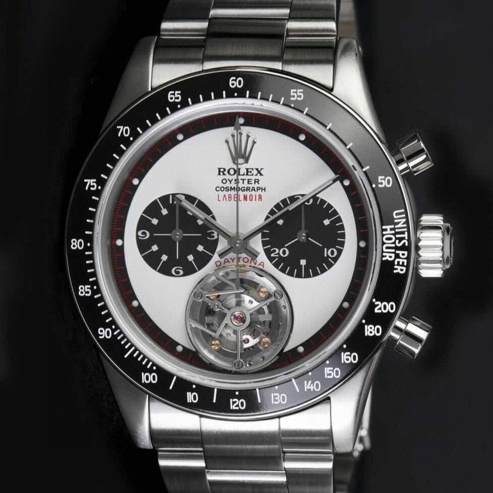 CLASSIC BLACK CERAMIC TOURBILLON WATCH