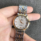 VARELLO CLASSIC PRESTIGE 27MM QUARTZ GOLD STEEL MOP DIAL