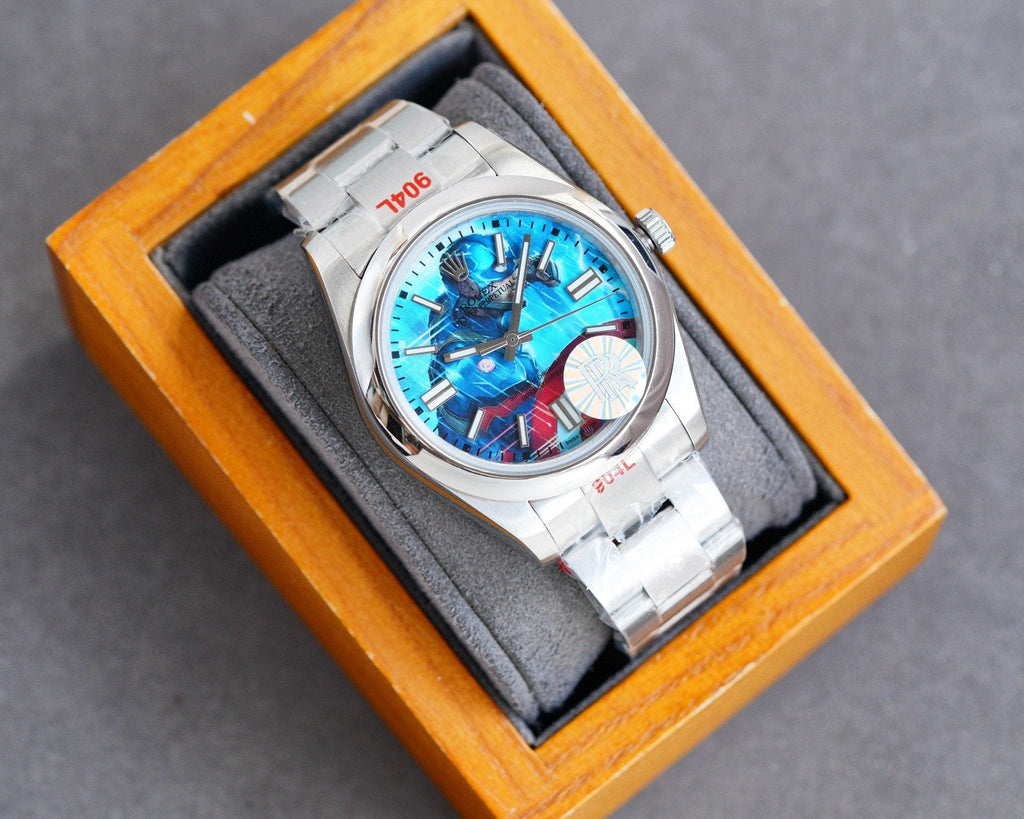 CLASSIC 41MM CUSTOM STAINLESS STEEL WATCH