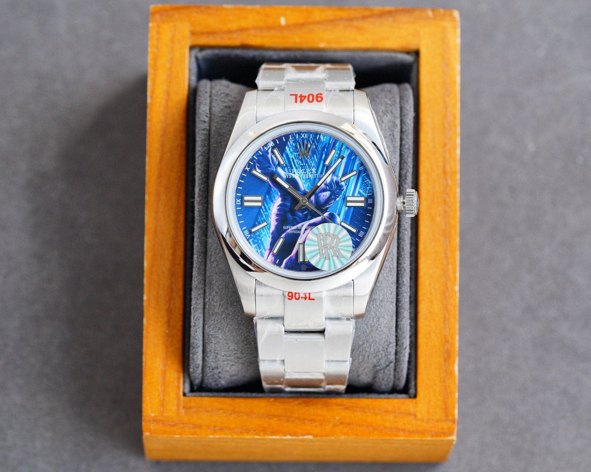 CLASSIC 41MM CUSTOM STAINLESS STEEL WATCH
