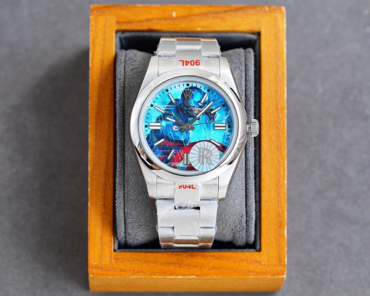 CLASSIC 41MM CUSTOM STAINLESS STEEL WATCH