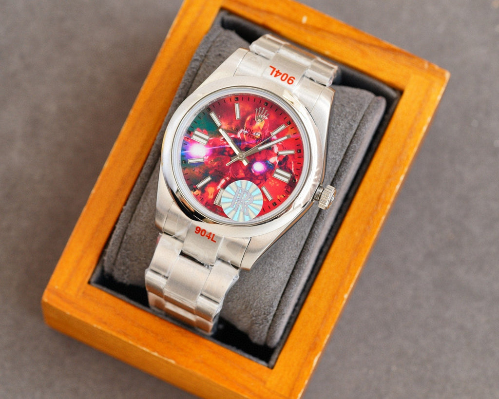 CLASSIC 41MM CUSTOM STAINLESS STEEL WATCH