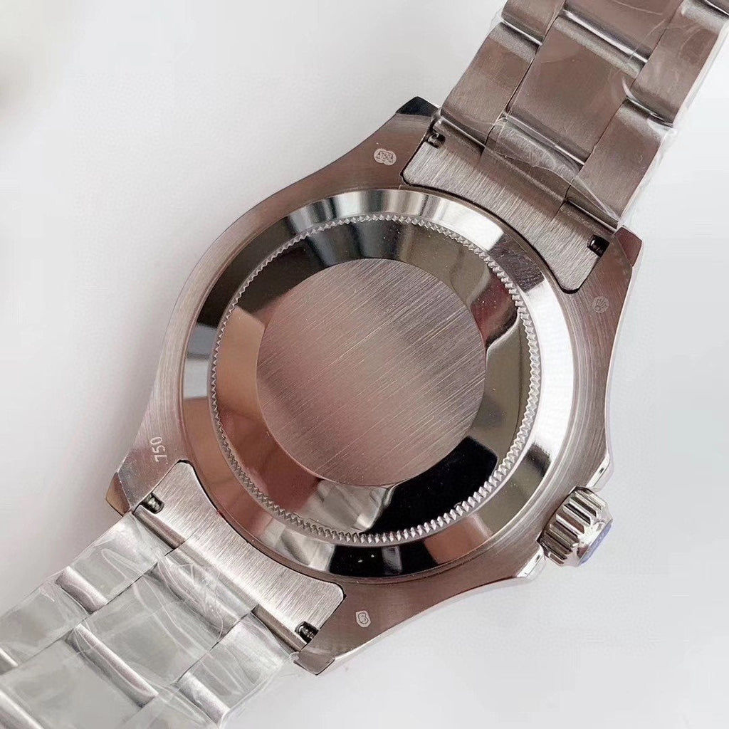 CLASSIC STAINLESS STEEL WHITE DIAL WATCH