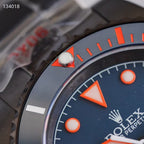 CLASSIC DATE BLUE & RED BEZEL DIVE WATCH