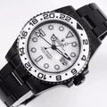 CLASSIC GMT BLACK & WHITE DIAL WATCH