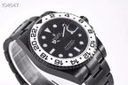 CLASSIC GMT BLACK & WHITE BEZEL WATCH