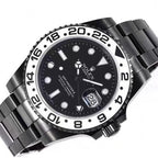 CLASSIC GMT BLACK & WHITE BEZEL WATCH